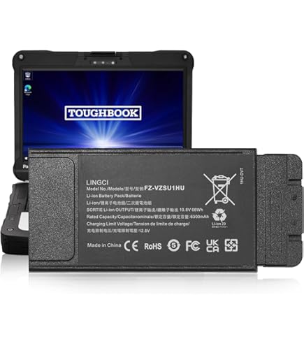 Amazon.com: DGFTB FZ-VZSU1HU Laptop Battery Replacement Pack for