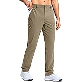 G Gradual Mens Golf Pants Stretch Dress Casual Pants 30"/32"/34" Lightweight Work Travel Slacks for Men with 4 Pockets