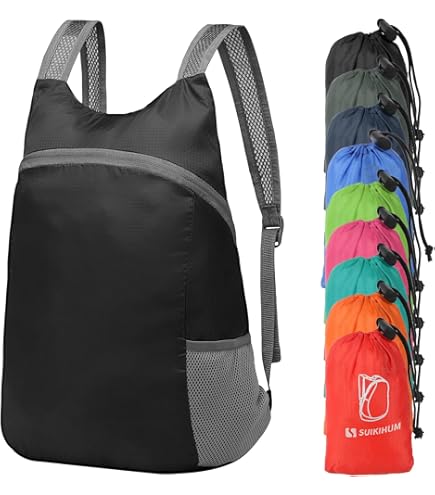 Mini Outdoor Backpack, 12 L Capacity, Red : Sports & Outdoors
