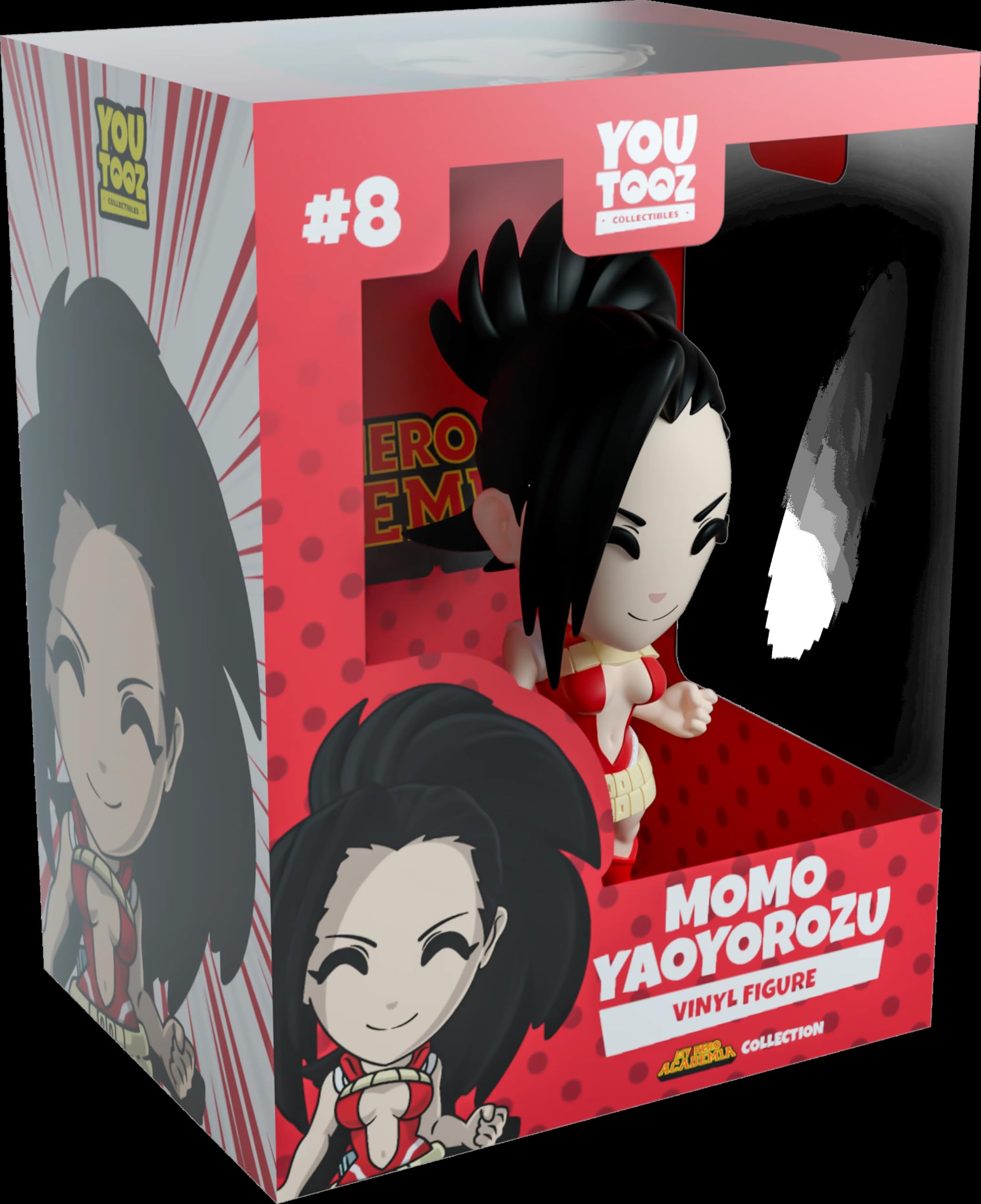 Youtooz Momo Yaoyorozu 4.9" Vinyl Figure, Collectible from My Hero Academia