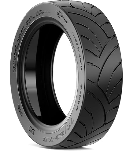 1X(80/60-6 Pneu Sans Chambre à Air Pneu Scooter RéSistant à L'Usure