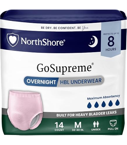 Amazon.com: NorthShore MegaMax HBL Adult Diapers with Tabs, Pink