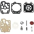 KELKONG GX35 40-5 Carburetor Repair Kits With Primer Bulb For Brush Cutter CG260 CG330 CG430 CG520 43CC 52CC Trimmer Spare Parts
