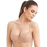 Montelle Women's Flirt Demi Lace Bra