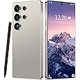 Huness I25 Ultra Unlocked Cell Phone,Built in Pen,12+512GB Unlocked Phone, Android 14 Battery 7000mAh 6.99" HD Screen Smartphone, 5G/Face ID/Fingerprint Lock/Dual SIM/GPS (Grey)