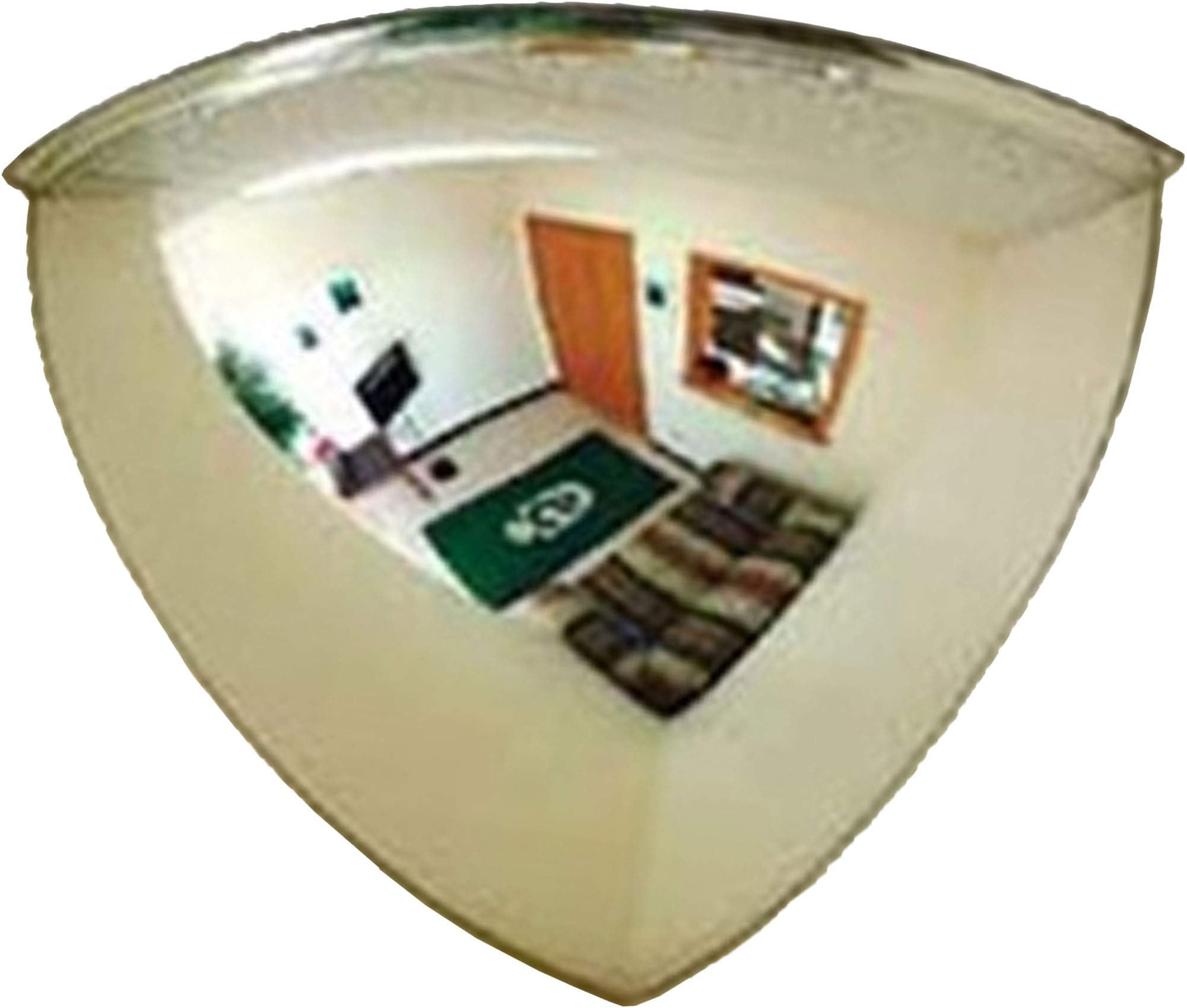 30cm Wall Quarter Mirror Dome Hemisphere Panoramic Convex Shop Safe Ceiling Corner