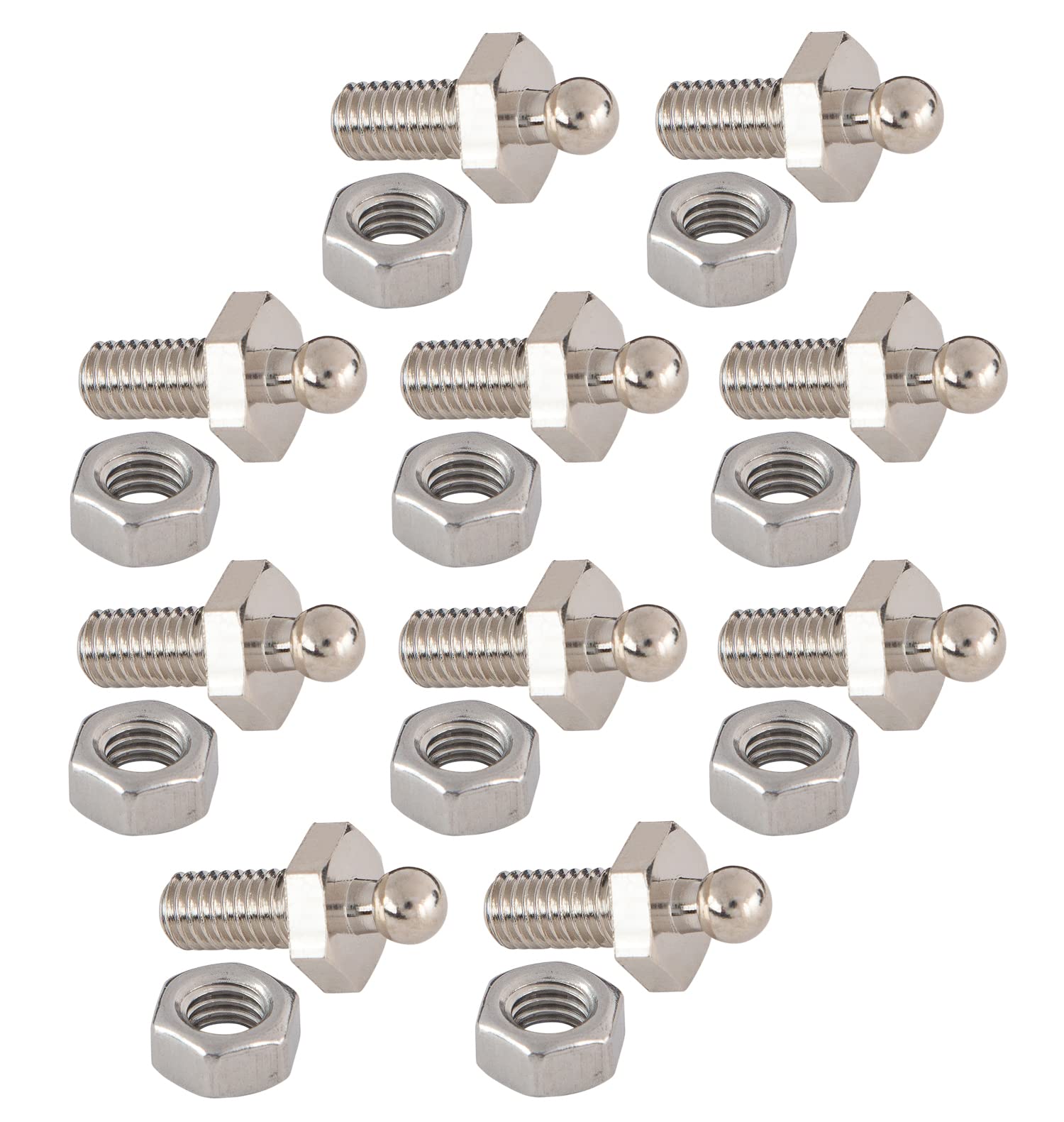 New Marine LOXX Bottom Parts 10 Pieces Threaded Screws M5 x 10