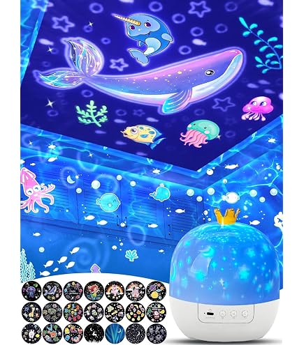 Syslux Galaxy Projector – Planetarium Star Night Light With 13 HD 4K Discs, Timer, White Noise, 360° Adjustable Stand, For Kids And Adults Room Decor