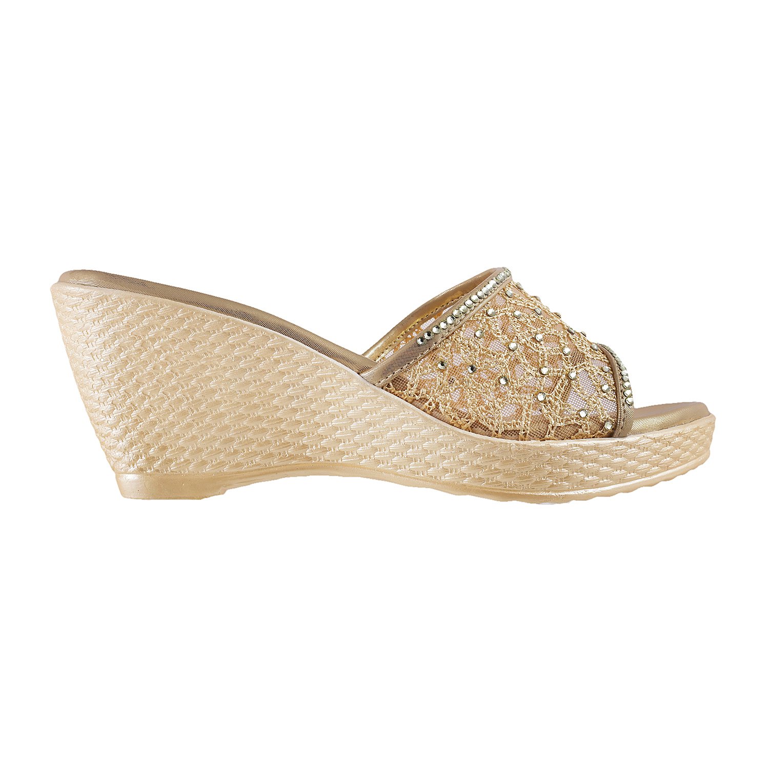 metro women gold synthetic