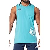 Project Titan Men's Workout Drop Arm Tank Top Cut Off Sleeveless Gym Shirts