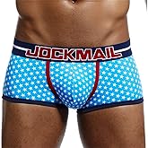 JOCKMAIL Cotton Men Underwear Boxers Sexy Male Underpants Men Boxer Shorts