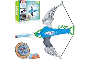 Britik Bow and Arrow for Kids Toys - Archery Set with 20 Suction Cup Arrows, Gifts for Boys Girls Toddler Age 4 5 6 7 8 Year Old