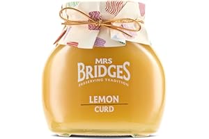 Mrs Bridges Lemon Curd, Made in Scotland, 12oz Jar (Pack of 1)