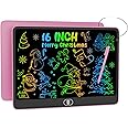 16 Inch LCD Writing Tablet, [Upgraded] Colorful Drawing Tablet Electronic Writing Board, Erasable Reusable Eye Protection Doo
