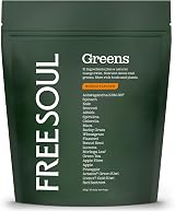 Free Soul Greens 21 Advanced Greens Mango Flavour 30 Servings UK Made