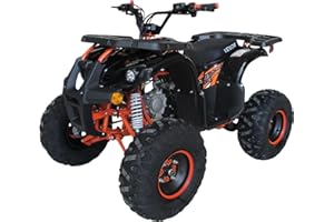 Youth 125cc ATV | Venom Grizzly 125cc | Fully Automatic 4-Wheeler with Reverse | Electric Start + Remote Control | Speed Limi