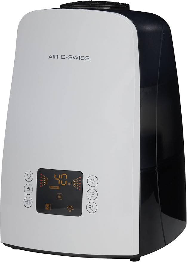 AirOSwiss U650 Ultrasonic Humidifier, White Amazon.co.uk Kitchen & Home
