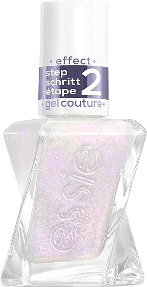 Gel by Essie Überlack, langanhaltender Nagellack Top Coat, Professionelle Nagellackfarbe mit Gel-Glanz-Finish & bis zu 15 Tage Halt, 563 Blushed Metal, 13,5 ml