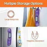 DOQAUS Meat Thermometer 3s Instant Read Backlit LCD Foldable Probe view 8