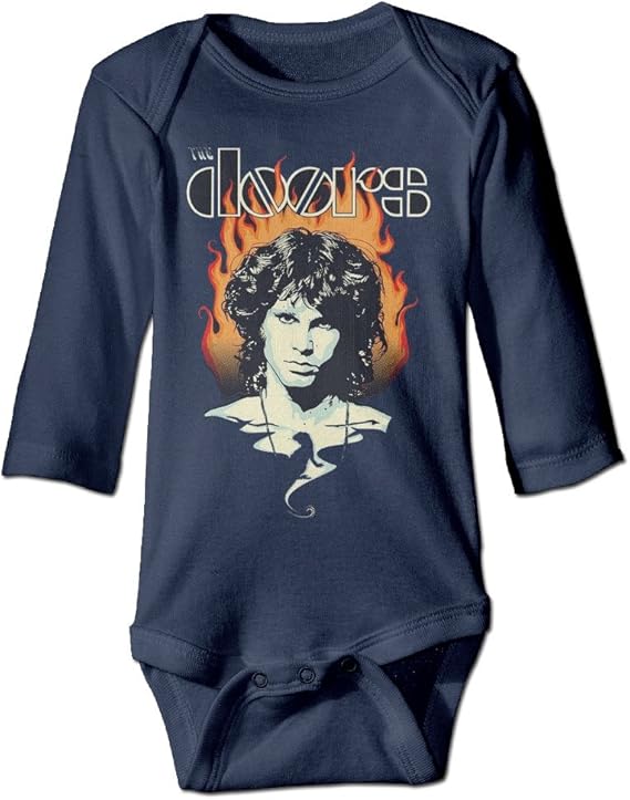 Vbe119 The Doors Rock Band Jim Morrison Baby Onesie Bodysuit Toddler Clothes Longsleeve Amazon