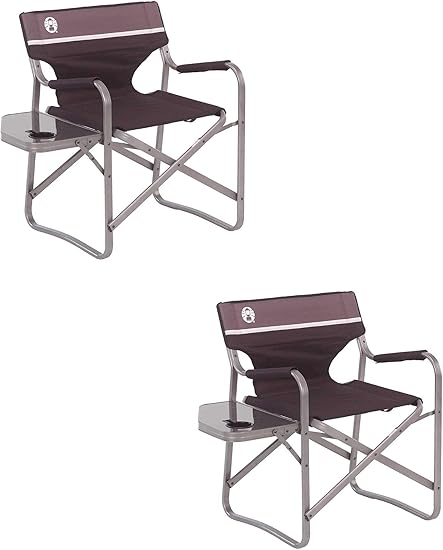 coleman chair with table