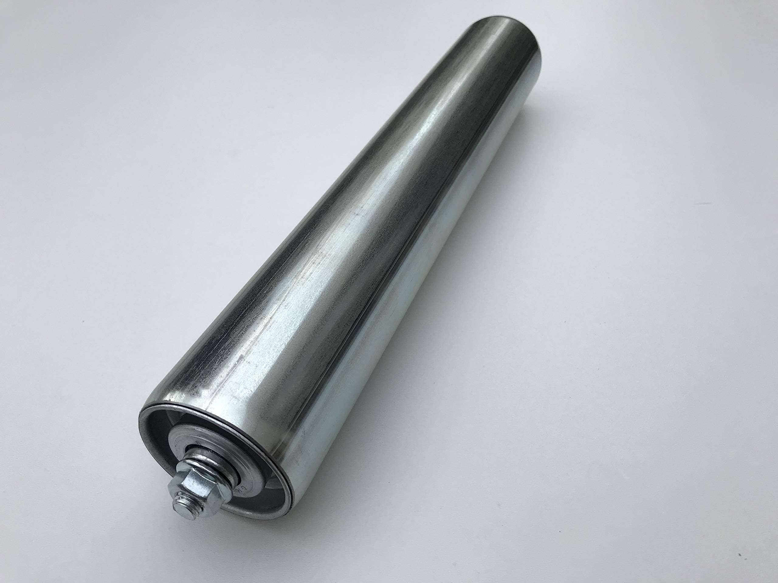 conveyor roller rollers steel dia 50 mm with steel axle for gravity conveyor (length: 900 mm)