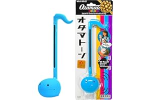 Otamatone Japanese Electronic Musical Instrument Portable Music Synthesizer from Japan by Maywa Denki Studio, Award Winning, Educational Fun Gift for Children, Teens & Adults - Blue