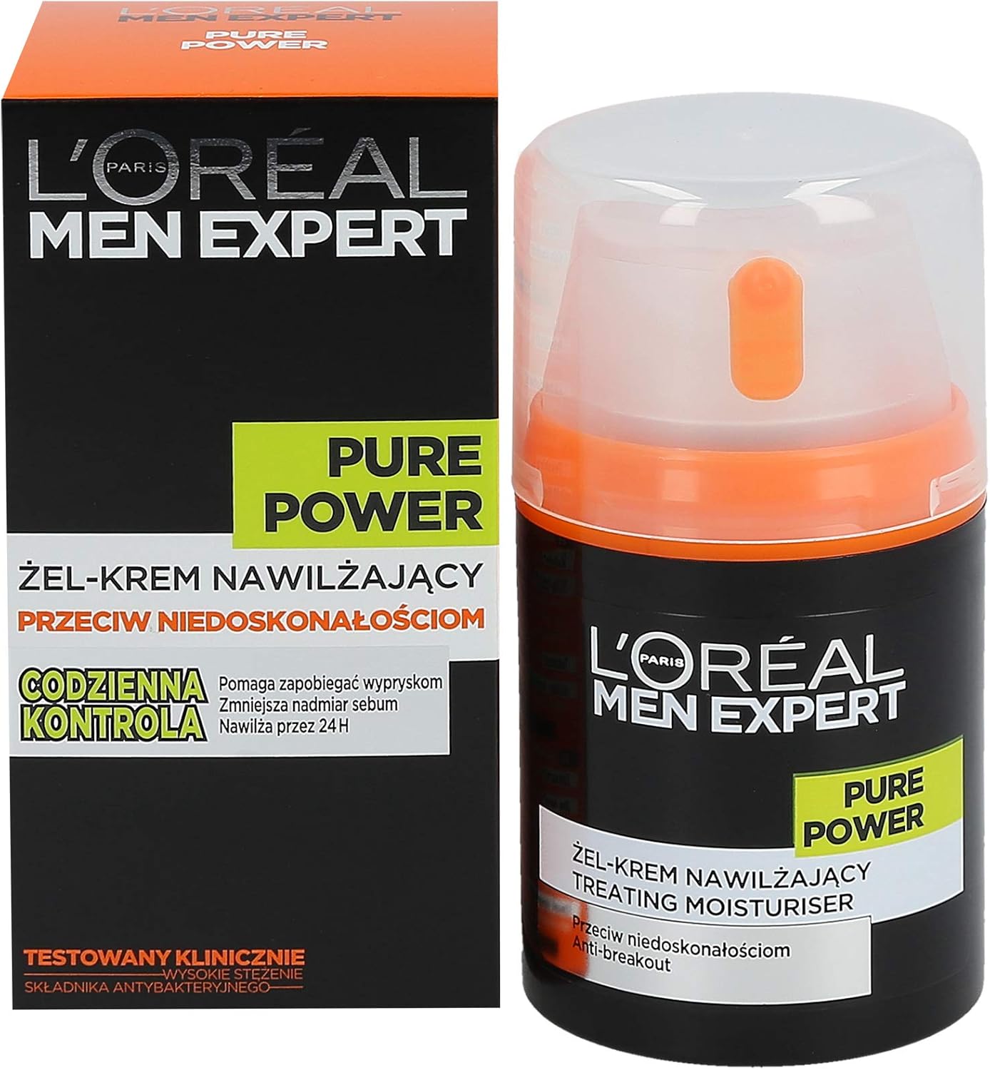 loreal pure power moisturiser