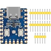 DWEII 1PCS Type-C Connector RP2350-Zero Mini Development Board,Based On RPi RP2350A Dual-Core &amp; Dual-Architecture Microcontroller, 29 x Multi-Function GPIO Pins Support C/C++,MicroPython