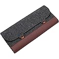 KPREPUBLIC PU Felt Keyboard Carrying case Bag for planck 40% 60% 80% 100% gh60 xd64 tada68 87 tkl 104 Ansi bm60 bm65 bm68 Poker (PU Felt Bag for 40% x1)