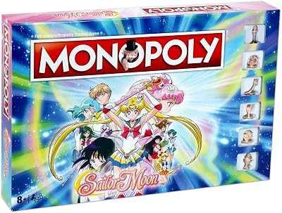 Winning Moves Sailor Moon Monopoly Board Game Brand New Edition
