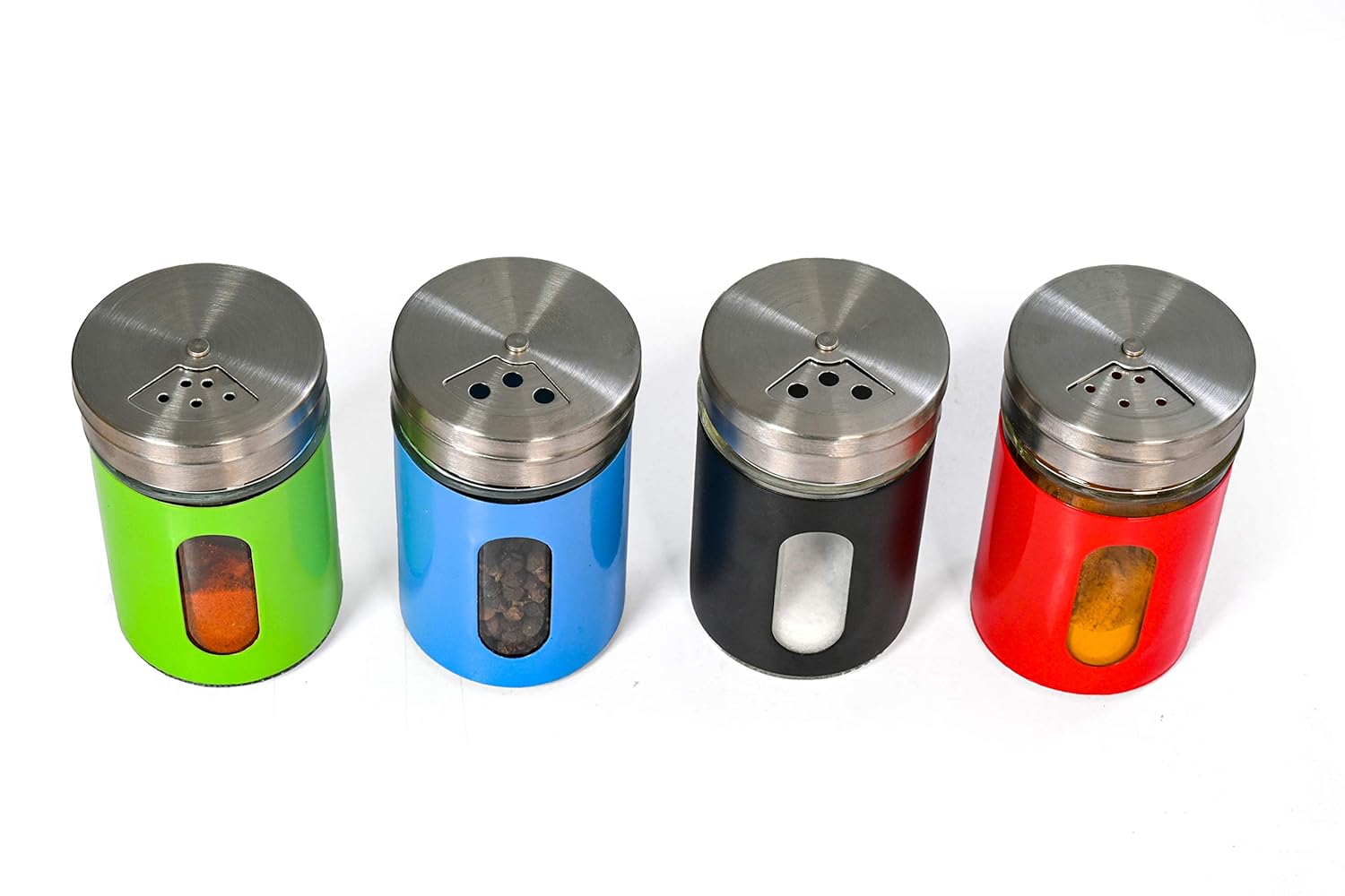 Buy Febrina Salt and Pepper Salt Sprinklers Glass Container Salt