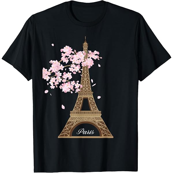 Amazon.com: Eiffel Tower T-Shirt T-Shirt : Clothing, Shoes & Jewelry