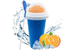 RAUMAXE Slushy Cup Slushy Maker Cup TIK TOK Frozen Magic Squeeze Cup - Quick Cool Slushy Milk Shake Ice Cream Smoothies Cup