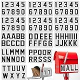 120 PCS Reflective Mailbox Number and Letters