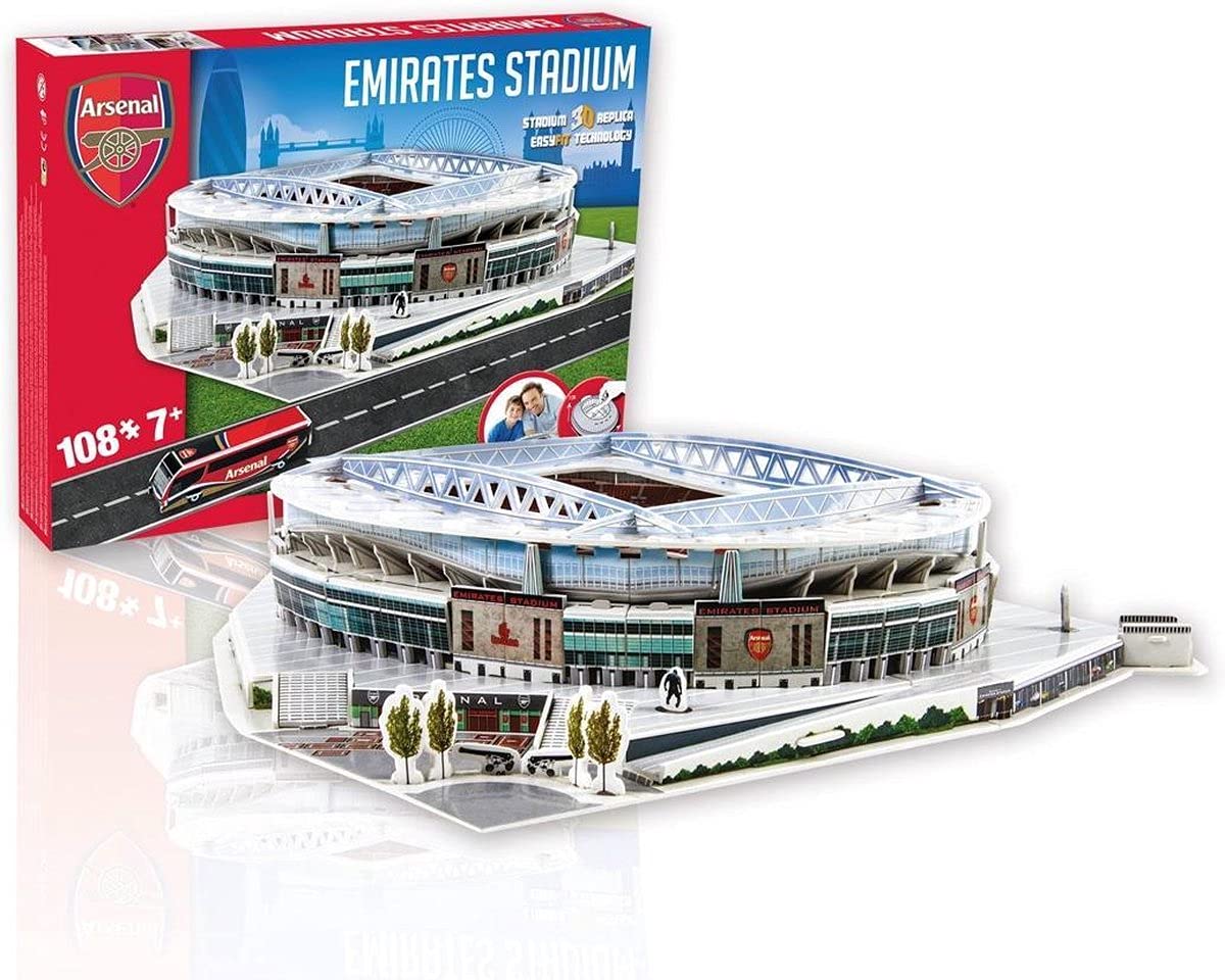 Nanostad - 03735 3D Puzzle Arsenal Emirates Stadium