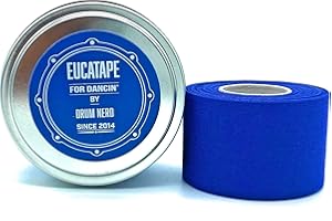 Eucatape Eucalyptus Infused Dancing Tape - Heals and Protects from Blisters Cuts Dry Skin in Ballet Salsa Hip Hop Ballroom Contemporary Latin Irish Modern Jazz Tap