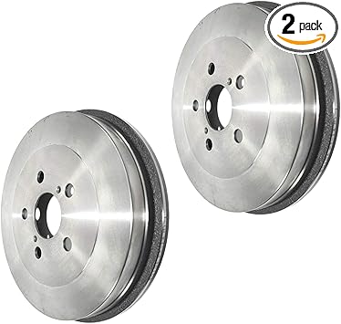 Amazon Com Detroit Axle Rear Brake Drums Replacement For 2003 2008 Pontiac Vibe Toyota Matrix 2pc Set Automotive