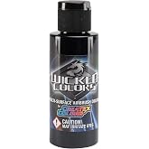 Wicked Colors 2-Ounce Wicked Airbrush, Jet Black