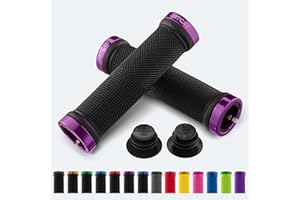 JETCAT Bike Grips, Bike Handlebar Grips, Mountain Bike Grips Handlebar, MTB Grips, Bicycle Grips BMX Grips, Bicycle Handlebar Grips Handles for Adults. Ebike, MTB, Scooter, Lock on