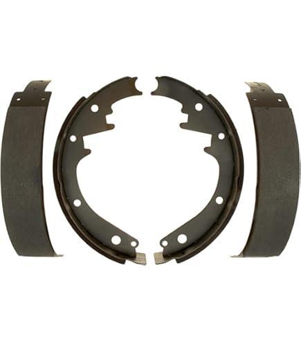 BOSCH BS228R Blue Drum Brake Shoe Set — Riveted, Asbestos-Free, For Classic Chevy, Ford, GMC, Jeep (1951-1978 Models)