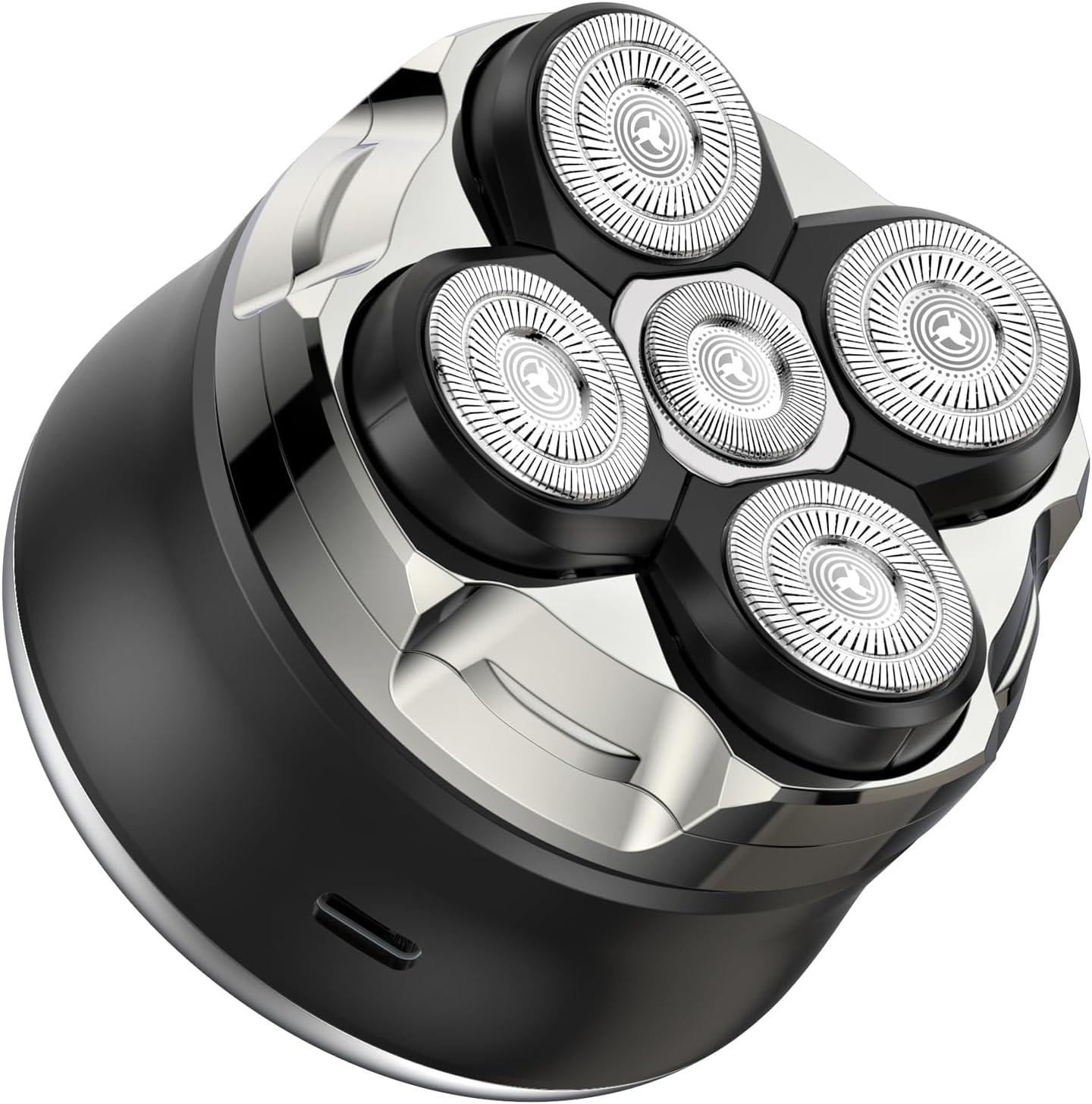 ETROBOT Head Shavers for Men, 2-Speed Mens Shaver, IPX6 Waterproof, Magnetic Ergonomic Design, LED Display, Rechargeable Electric Razor