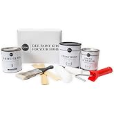 Giani Quartz Easy Epoxy - Small Project Countertop Paint Kit (White Glass)