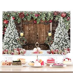Lofaris Winter Christmas Backdrop Xmas Photography