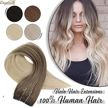 Fashion You Shine Crown Hair Extension Halo Extension With Fish