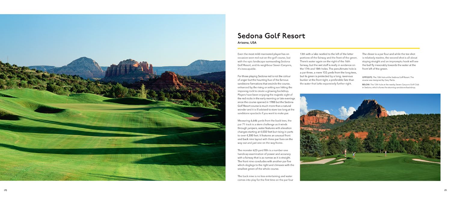 Remarkable Golf Courses: The updated illustrated guide to the world’s most wonderful golf courses Remarkable Golf Courses: The updated illustrated guide to the world’s most wonderful golf courses Hardcover Kindle