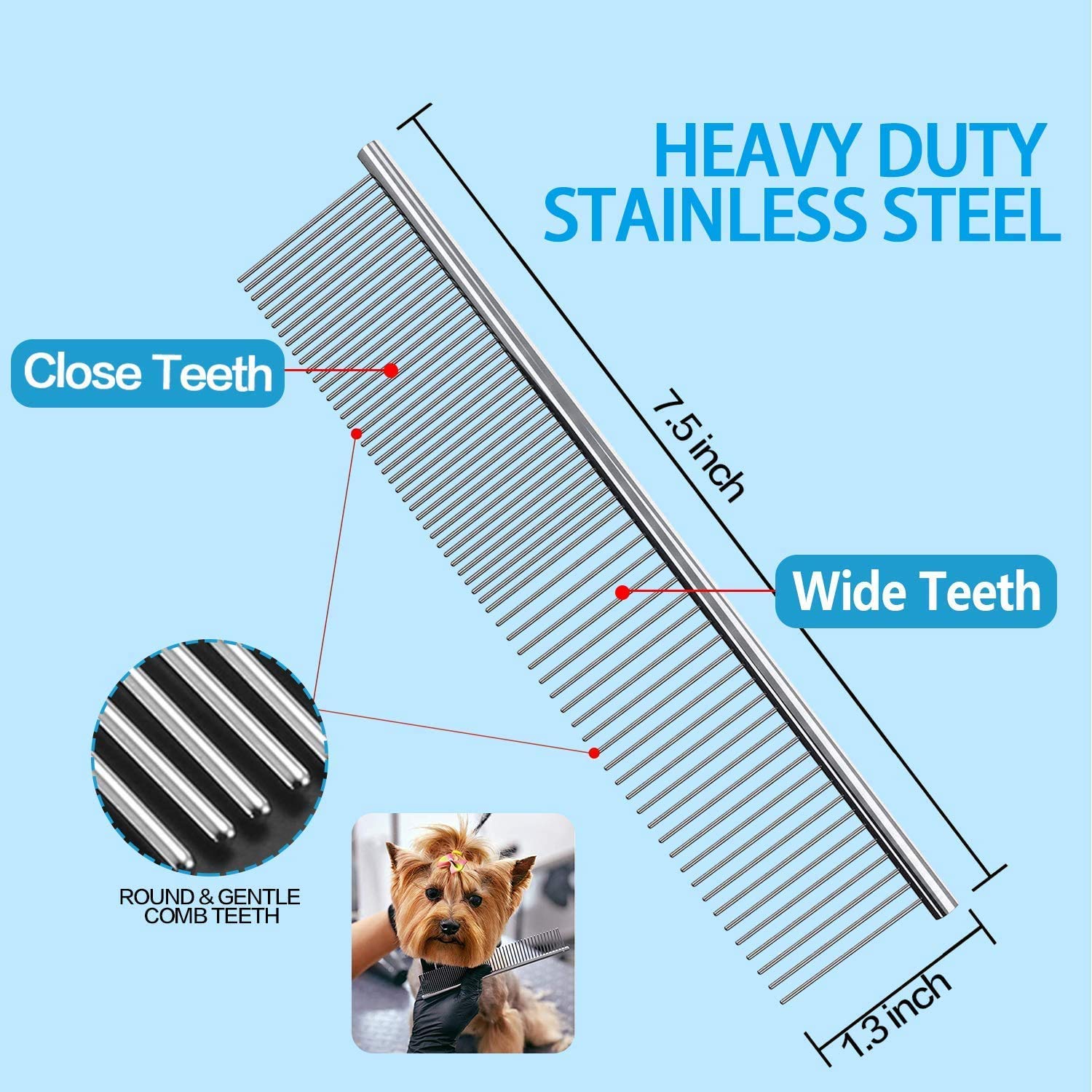 round dog grooming scissors