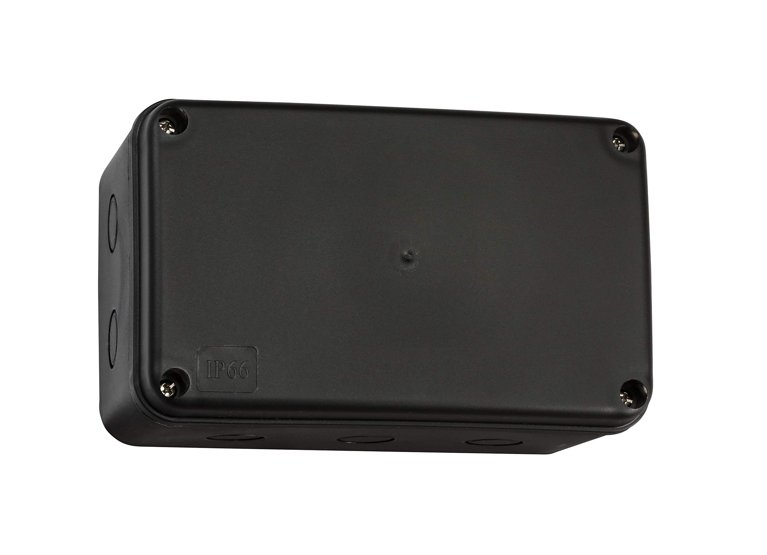 Knightsbridge JB009BK Large IP66 Weatherproof Enclosure in Black — image 1