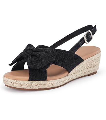 Sandalias Blancas Sandalias Planas Negras Mujer Amazon Calzado