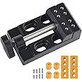 Olaismln Mini Bench Clamp | Jewelry Vise | Mini Vise for Jewelry and Walnut Carving | Ideal for DIY Projects and Multifunctional Use